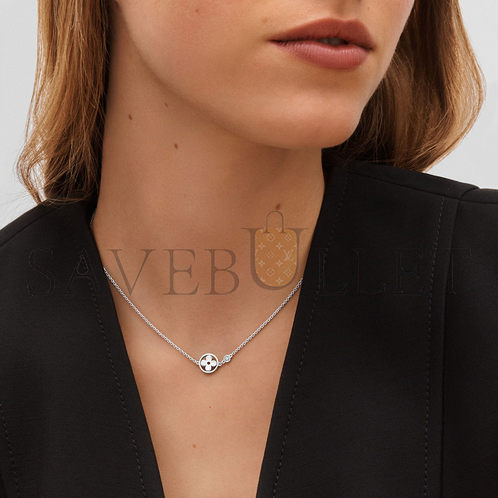 l**is v*t*n blossom pendant, white gold and Di*m*nd q93279